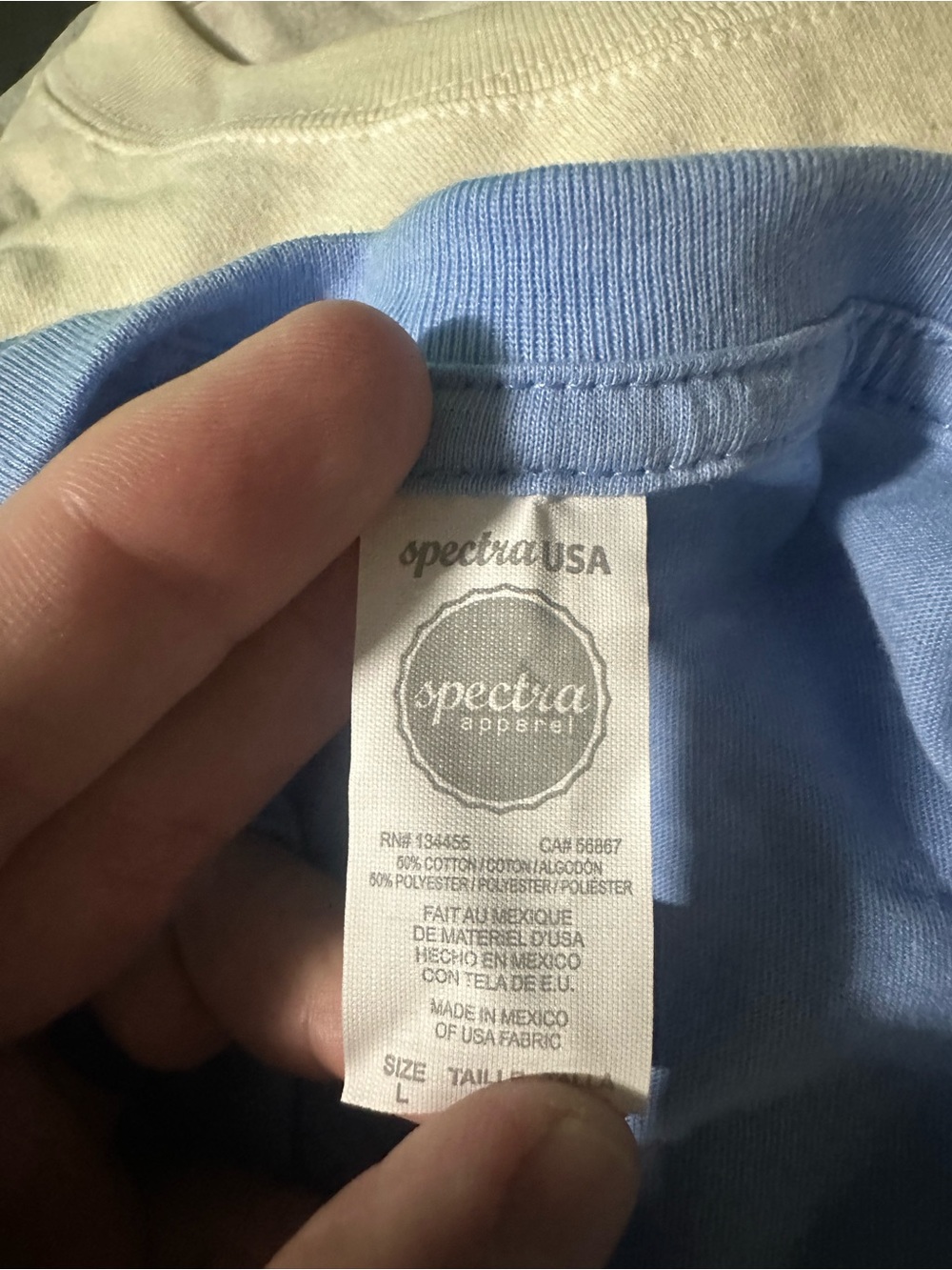 NASA Short Sleeve Graphic Tee in Light Blue - Picture 3 of 3